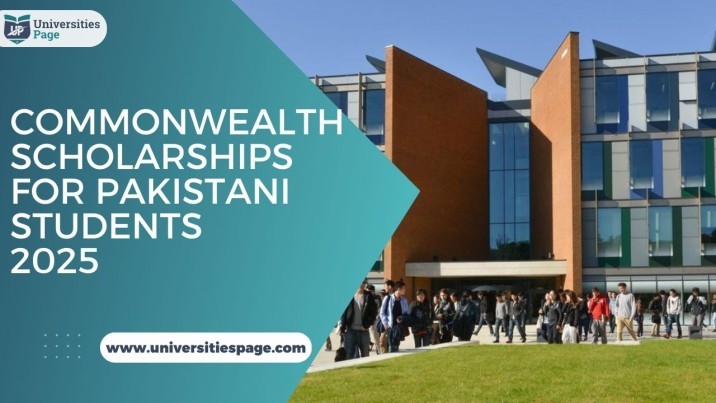 Commonwealth Scholarships for Pakistani Students